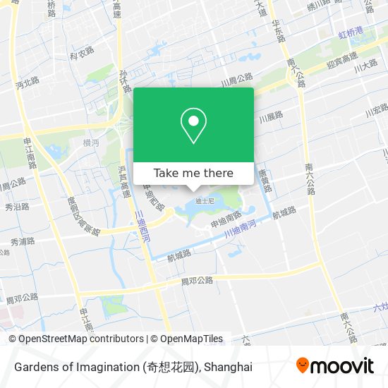 Gardens of Imagination (奇想花园) map