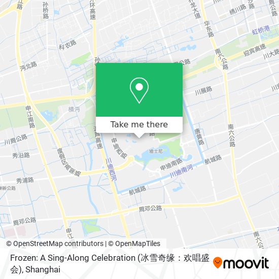 Frozen: A Sing-Along Celebration (冰雪奇缘：欢唱盛会) map