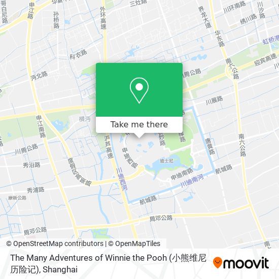 The Many Adventures of Winnie the Pooh (小熊维尼历险记) map