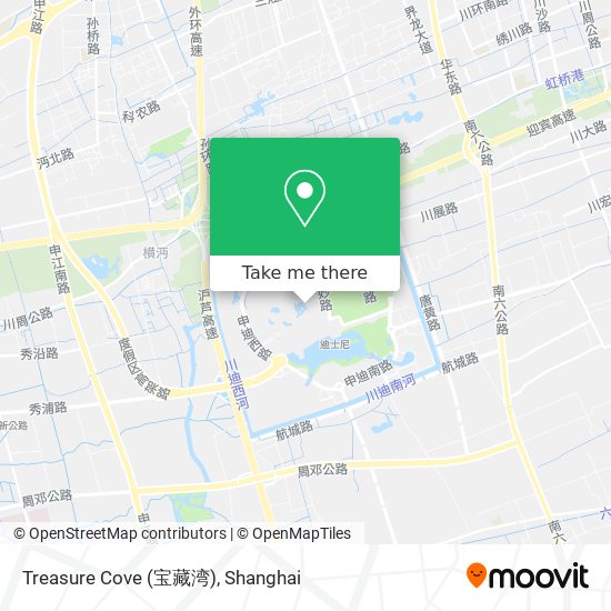 Treasure Cove (宝藏湾) map