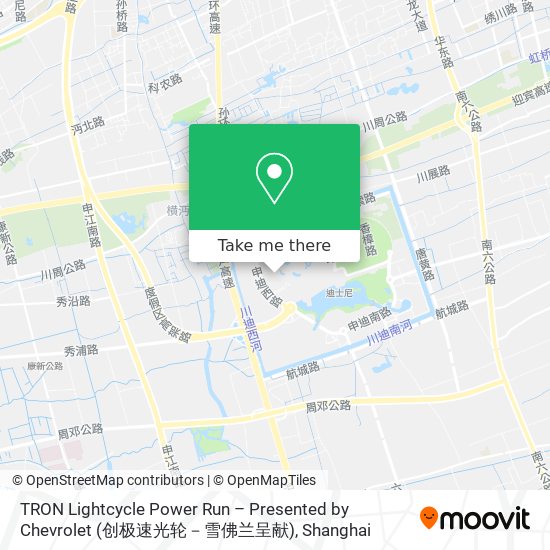 TRON Lightcycle Power Run – Presented by Chevrolet (创极速光轮－雪佛兰呈献) map