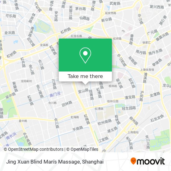 Jing Xuan Blind Man's Massage map
