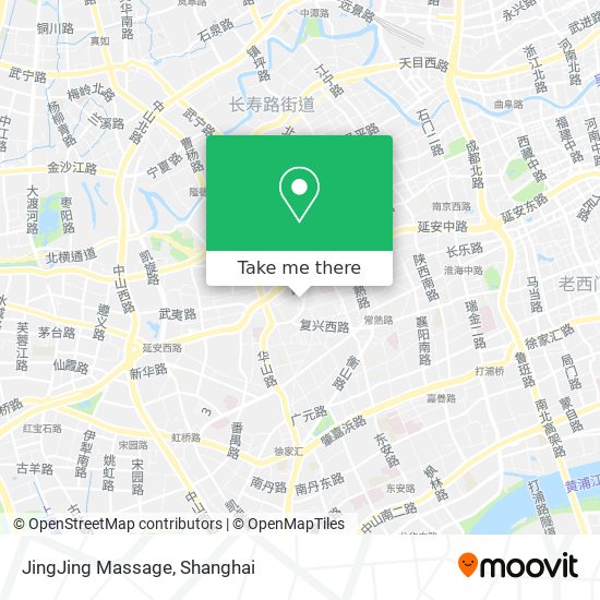 JingJing Massage map