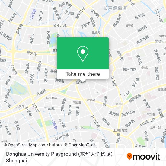 Donghua University Playground (东华大学操场) map
