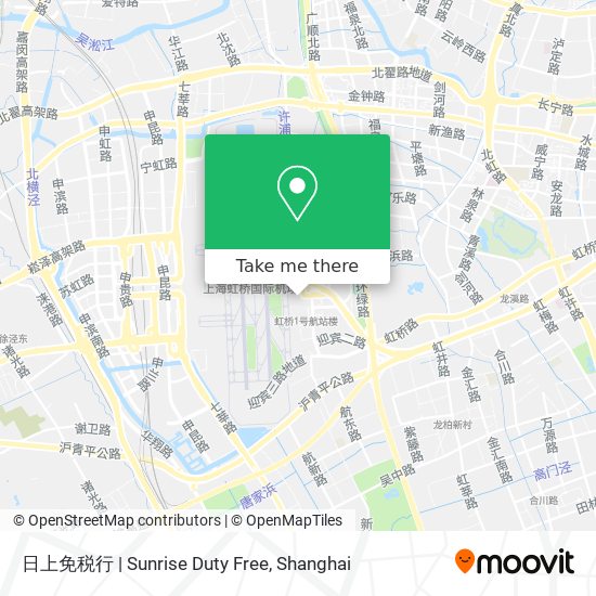 日上免税行 | Sunrise Duty Free map