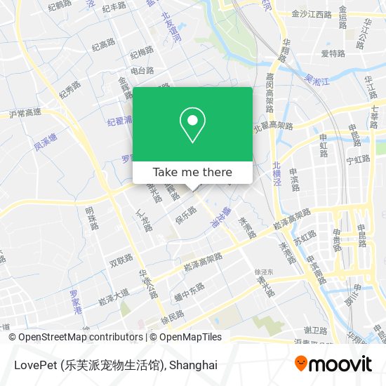 LovePet (乐芙派宠物生活馆) map