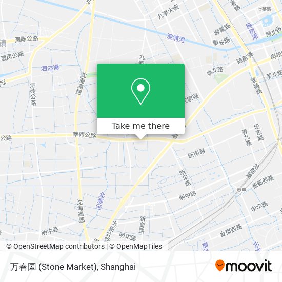 万春囩 (Stone Market) map