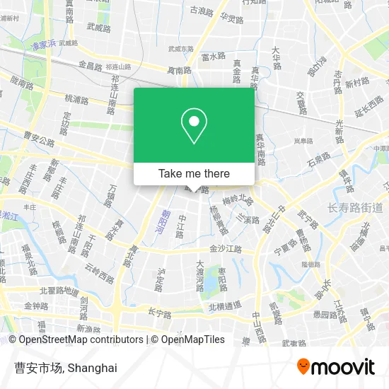 曹安市场 map