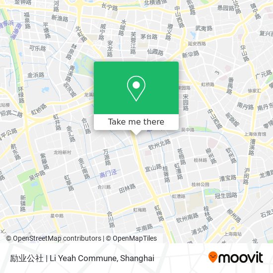 励业公社 | Li Yeah Commune map