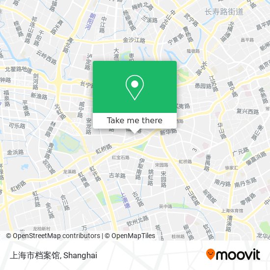 上海市档案馆 map