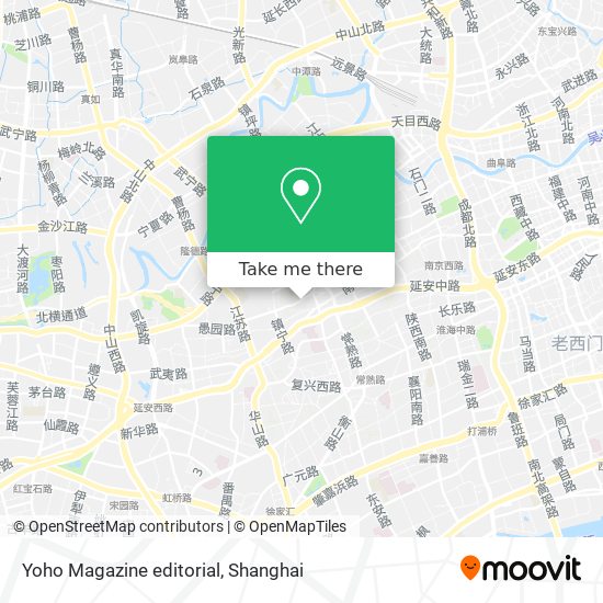 Yoho Magazine editorial map