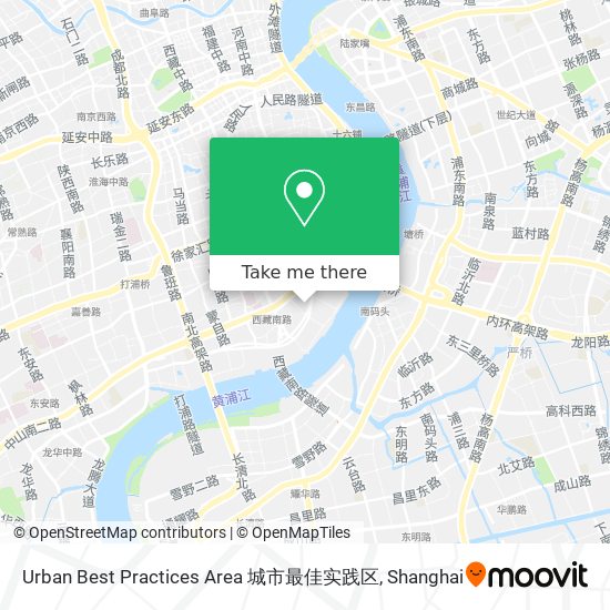 Urban Best Practices Area 城市最佳实践区 map
