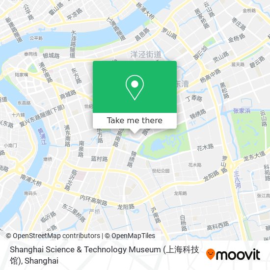 Shanghai Science & Technology Museum (上海科技馆) map