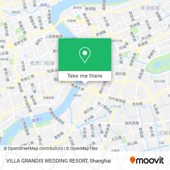 VILLA GRANDIS WEDDING RESORT map
