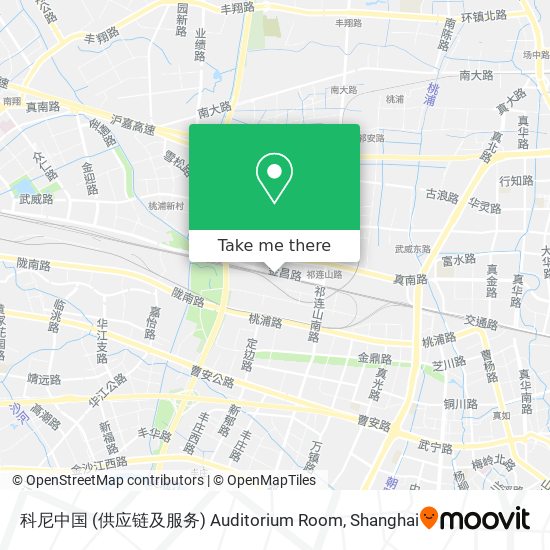科尼中国 (供应链及服务) Auditorium Room map