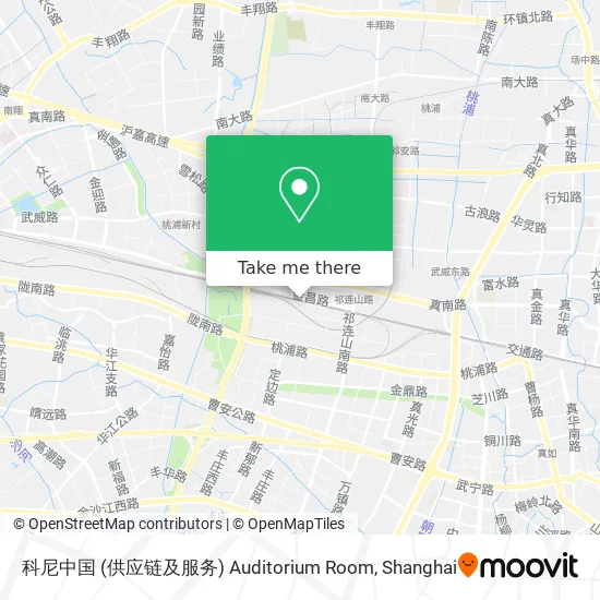 科尼中国 (供应链及服务) Auditorium Room map