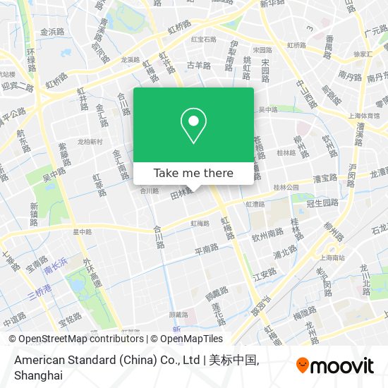 American Standard (China) Co., Ltd | 美标中国 map