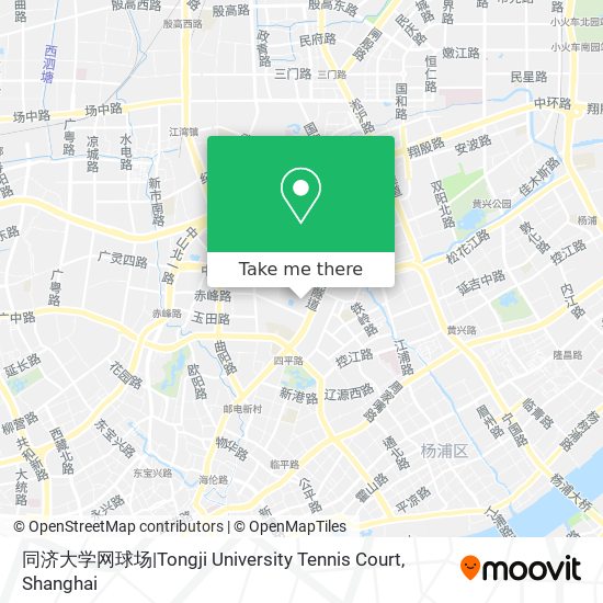 同济大学网球场|Tongji University Tennis Court map