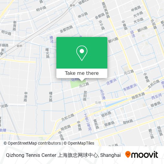 Qizhong Tennis Center 上海旗忠网球中心 map