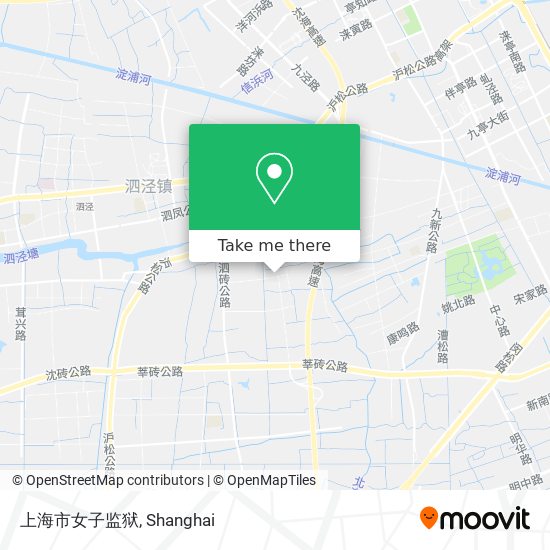 上海市女子监狱 map