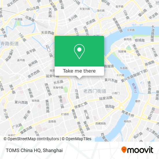 TOMS China HQ map