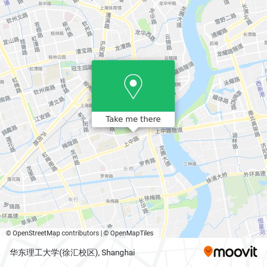 华东理工大学(徐汇校区) map
