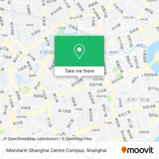 iMandarin Shanghai Centre Campus map