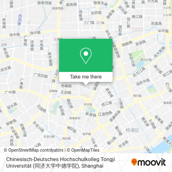 Chinesisch-Deutsches Hochschulkolleg Tongji Universität (同济大学中德学院) map