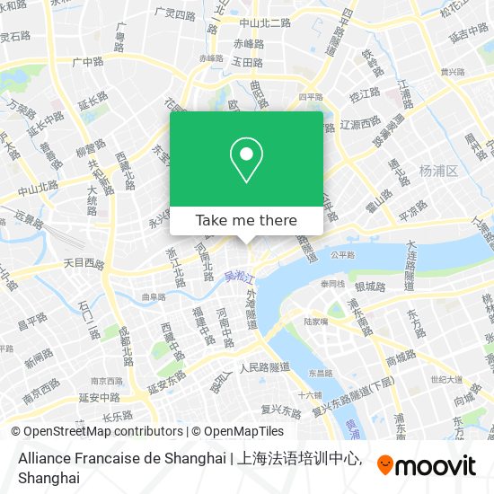 Alliance Francaise de Shanghai | 上海法语培训中心 map