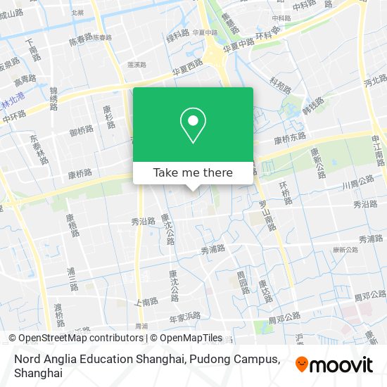 Nord Anglia Education Shanghai, Pudong Campus map