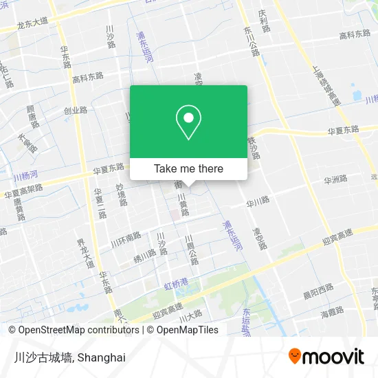 川沙古城墙 map