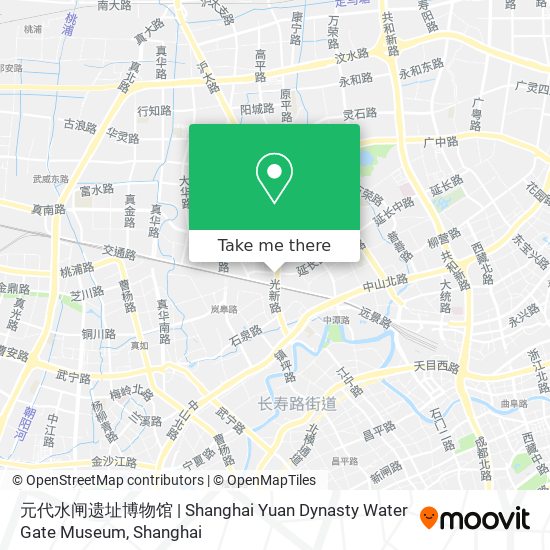 元代水闸遗址博物馆 | Shanghai Yuan Dynasty Water Gate Museum map