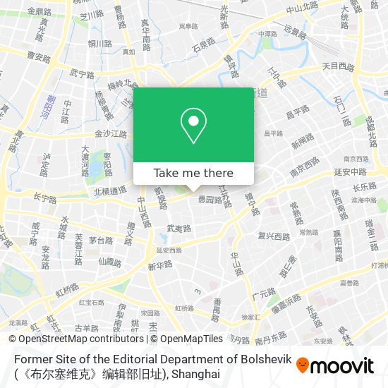 Former Site of the Editorial Department of Bolshevik (《布尔塞维克》编辑部旧址) map