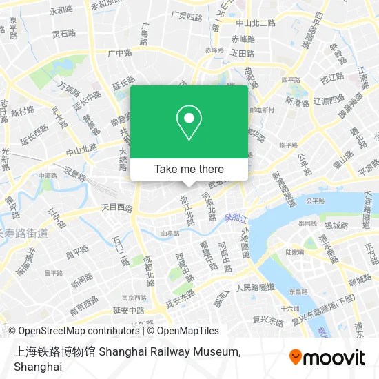 上海铁路博物馆 Shanghai Railway Museum map
