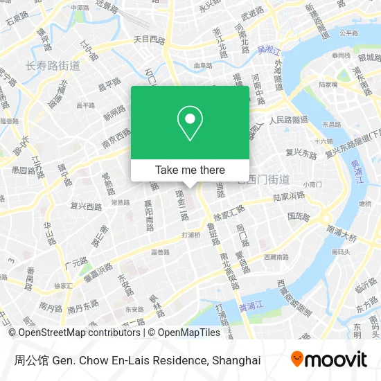 周公馆 Gen. Chow En-Lais Residence map