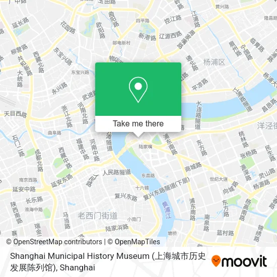 Shanghai Municipal History Museum (上海城市历史发展陈列馆) map