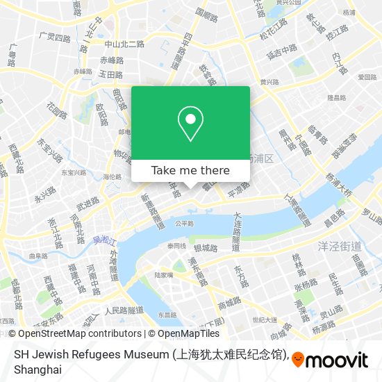 SH Jewish Refugees Museum (上海犹太难民纪念馆) map
