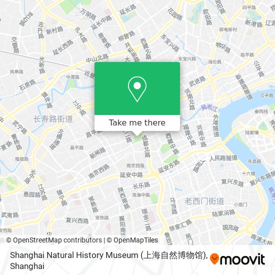 Shanghai Natural History Museum (上海自然博物馆) map