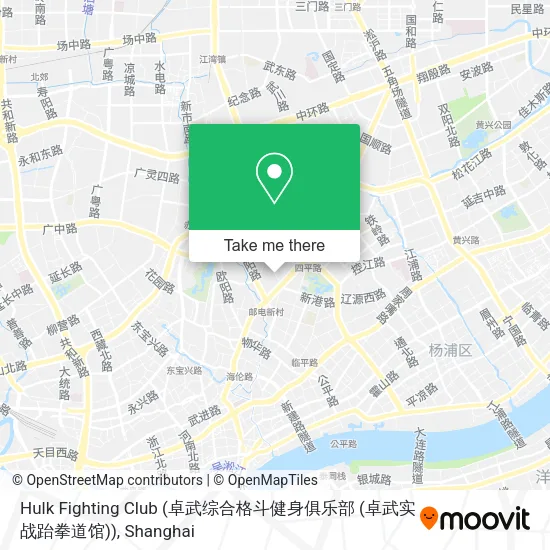 Hulk Fighting Club (卓武综合格斗健身俱乐部 (卓武实战跆拳道馆)) map