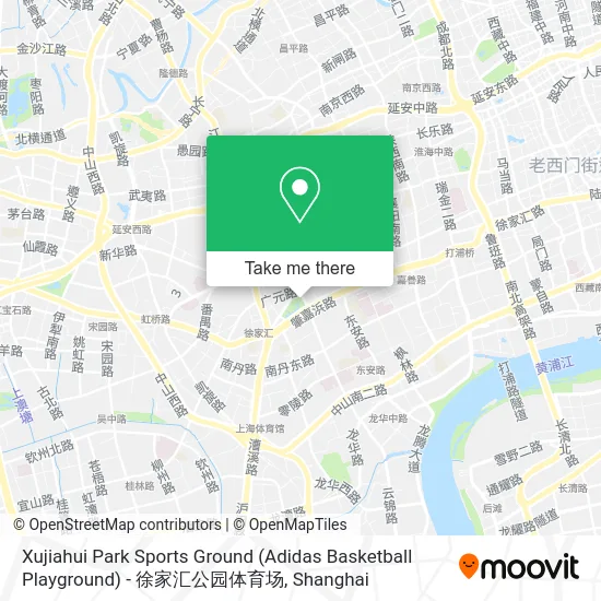 Xujiahui Park Sports Ground (Adidas Basketball Playground) - 徐家汇公园体育场 map