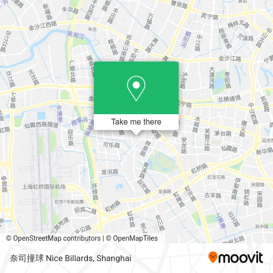 奈司撞球 Nice Billards map