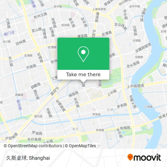 久斯桌球 map