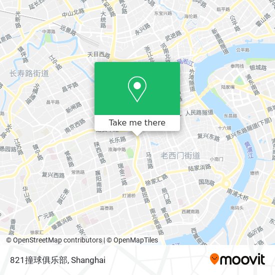 821撞球俱乐部 map
