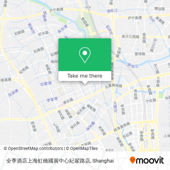 全季酒店上海虹橋國展中心紀翟路店 map