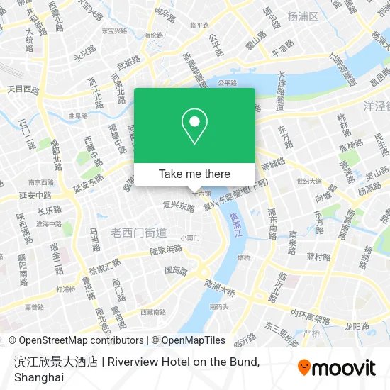 滨江欣景大酒店 | Riverview Hotel on the Bund map