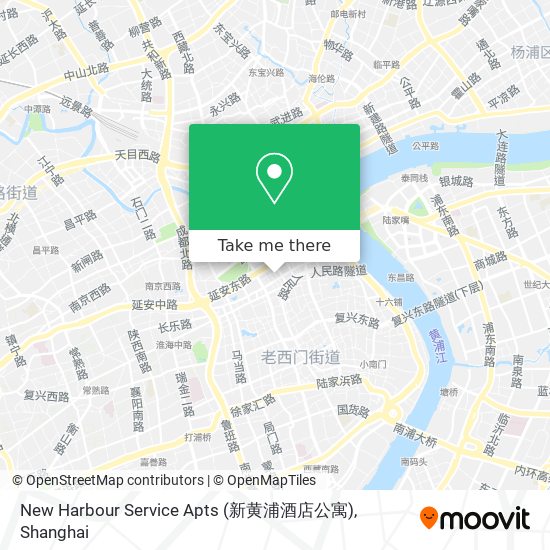 New Harbour Service Apts (新黄浦酒店公寓) map