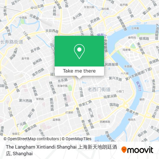 The Langham Xintiandi Shanghai 上海新天地朗廷酒店 map