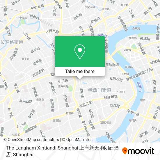 The Langham Xintiandi Shanghai 上海新天地朗廷酒店 map