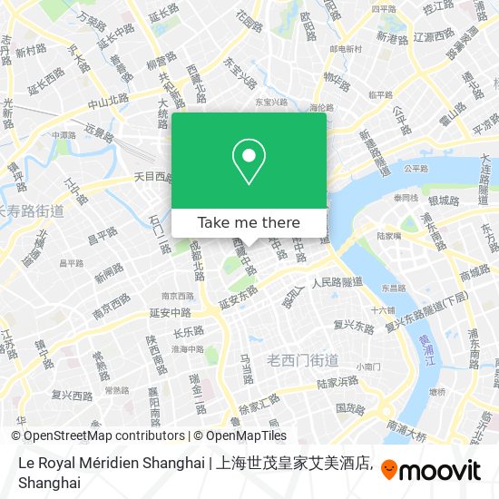 Le Royal Méridien Shanghai | 上海世茂皇家艾美酒店 map