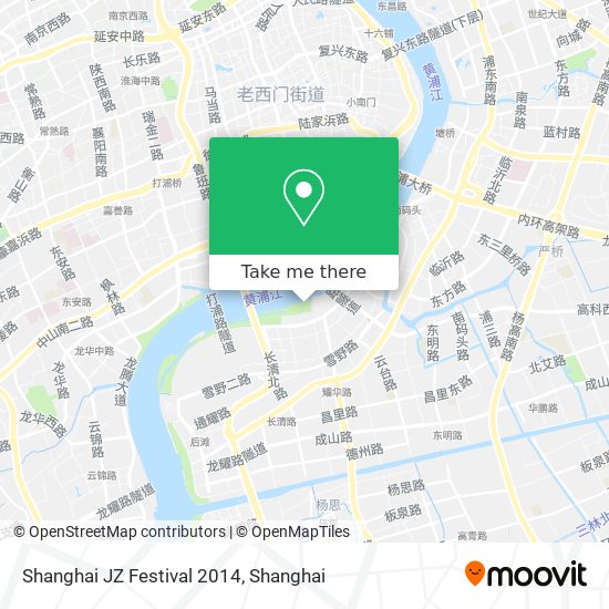 Shanghai JZ Festival 2014 map